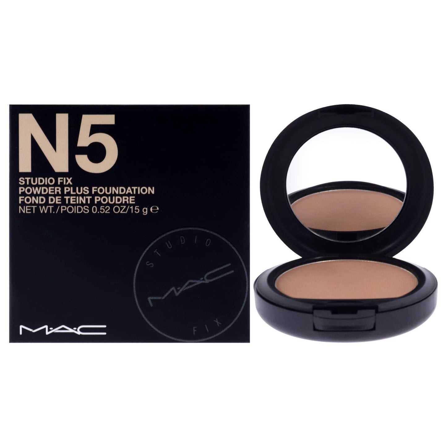 MAC Studio Fix Powder Plus Foundation, N5, 0.52 Oz MOQ 144
